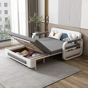 luck live sofa bed -pull out sofa bed futon -sleeper couches for living room-suitable for small space, rv sofa bed, lounge