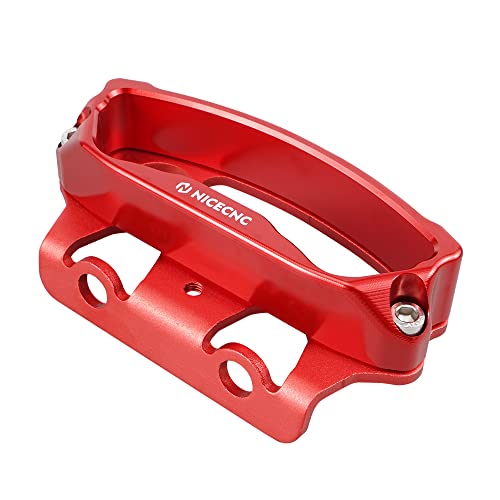 NICECNC Red Speedo Guard 6061-T6 Billet Aluminum Laser Cutting Compatible with Beta RR all models 2020-2022, Xtrainer 2020-2022