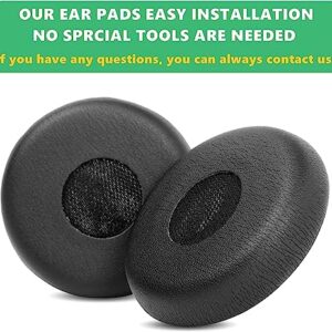 TaiZiChangQin Upgrade Ear Pads Ear Cushions Replacement Compatible with Jabra HSC016 HSC017 HSC018W HSC012 Headphone (Protein Leather Earpads)