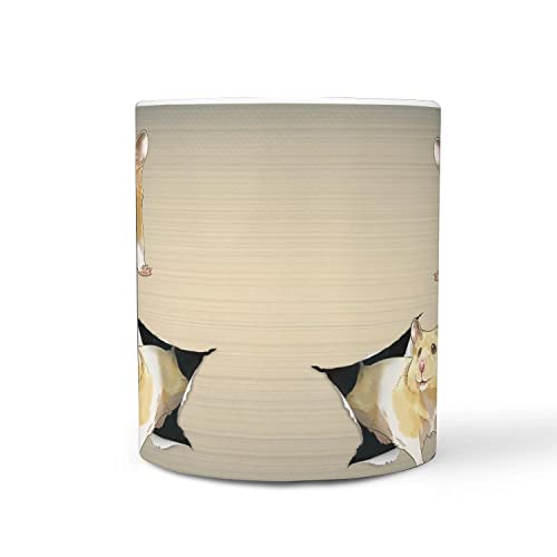 Lovely Hamster Print 360 Mug