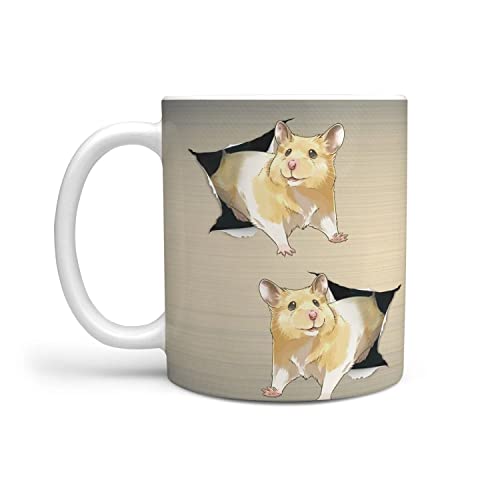 Lovely Hamster Print 360 Mug