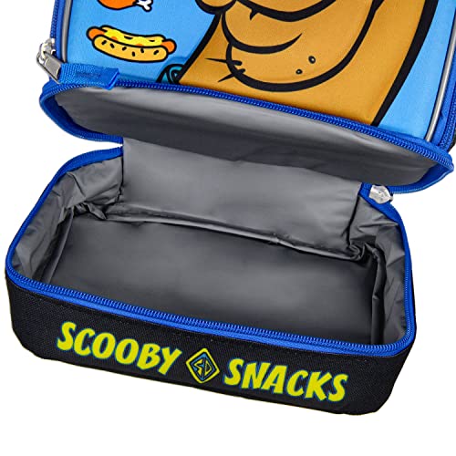 Scooby-Doo Scooby Snacks Dual Compartment Insulated Lunch Tote Bag