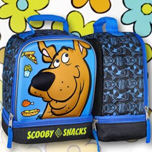 Scooby-Doo Scooby Snacks Dual Compartment Insulated Lunch Tote Bag