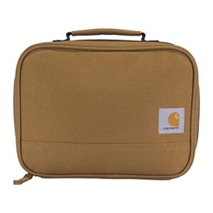 carhartt gear b0000286 insulated 4 can lunch cooler - one size fits all - carhartt brown