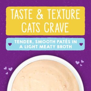 Stella & Chewy’s Carnivore Cravings Purrfect Pate Cans – Grain Free, Protein Rich Wet Cat Food – Chicken & Chicken Liver Recipe – (2.8 Ounce Cans, Case of 24)