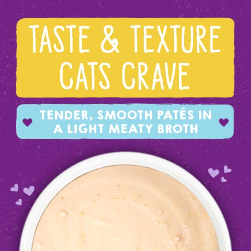 Stella & Chewy’s Carnivore Cravings Purrfect Pate Cans – Grain Free, Protein Rich Wet Cat Food – Chicken & Chicken Liver Recipe – (2.8 Ounce Cans, Case of 24)