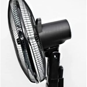 PELONIS 16'' 12-Speed Adjustable Height Quiet Pedestal Fan with Digital Display & Remote Control, PSPF18AR40B (Renewed)