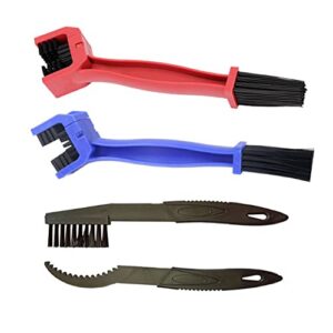 gymqian bicycle chain cleaning tool set,motorcycle washer cleaner brush tools,suitable for all types of sprockets