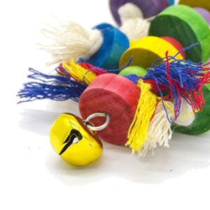 Juguetes Toys Parrot Swing Toy 2 pcs Parrot Toy Parrot bite Toy Parrot Playing Toy Hanging Funny Parrot Chewing Toy Bird Cage Chew Chew Chew Toys Parrot Block