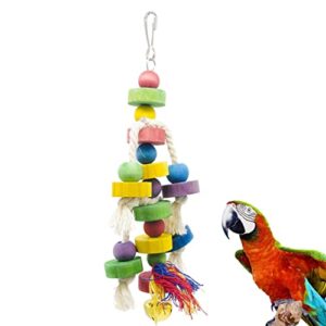 Juguetes Toys Parrot Swing Toy 2 pcs Parrot Toy Parrot bite Toy Parrot Playing Toy Hanging Funny Parrot Chewing Toy Bird Cage Chew Chew Chew Toys Parrot Block