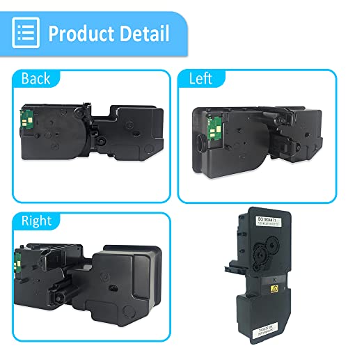 LAIPENG Compatible Toner Cartridge TK-5232 TK5232 TK-5232K Black 2600 Pages for Kyocera ECOSYS P5021 P5021cdn P5021cdw M5521 M5521cdn M5521cdw Laser Printers （ 2 Pack, Black x 2 ）