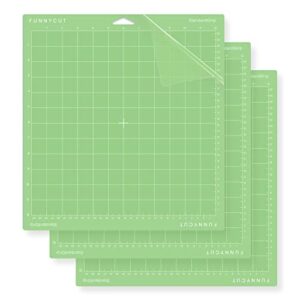 funnycut standardgrip cutting mat 12x12 for cricut maker 3