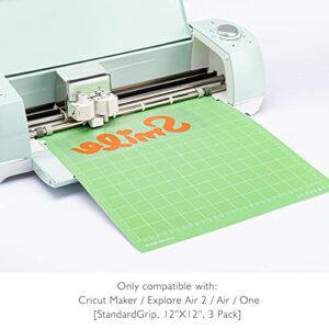 Funnycut Standardgrip Cutting Mat 12x12 for Cricut Maker 3