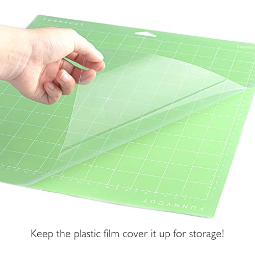 Funnycut Standardgrip Cutting Mat 12x12 for Cricut Maker 3