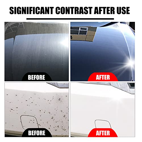 3 in 1 High Protection Quick Car Coating Spray, Extreme Slick Streak-Free Polymer Quick Detail Spray, Plastic Parts Refurbish Agent, Quick Coat Car Wax Polish Spray for Cars, Easy to Use (100ml, 3)