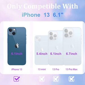 Jowhep Stitc for iPhone 13 6.1”Case Cute Cartoon Character Girly for Girls Kids Teens Phone Cases Cover Fun Unique Kawaii Cool Shockproof Soft TPU Bumper Protective Case for iPhone 13 6.1 Inches