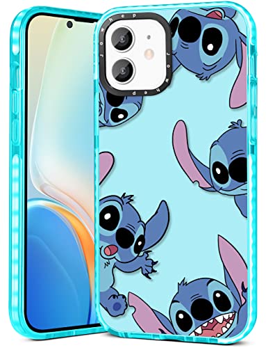 Jowhep Stitc for iPhone 11 6.1”Case Cute Cartoon Character Girly for Girls Kids Teens Phone Cases Cover Fun Unique Kawaii Cool Shockproof Soft TPU Bumper Protective Case for iPhone 11 6.1 Inches