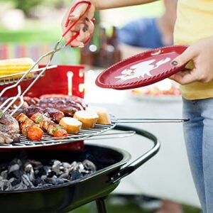 5 PC Crawfish Trays - 15" Inch Wide Reusable Plastic Crawfish Trays - Crawfish Boil Party Table Decorations