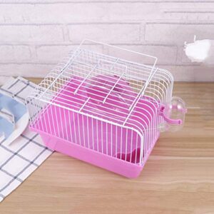 mjwdp hamster cage travel carry rat cage small pets supplies hamster toy accessories