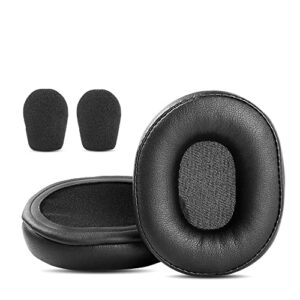 yunyiyi thicken ear cushions pillow compatible with sennheiser sc160/sc165/sc130/sc135 usb headphone memory foam replacement earpads