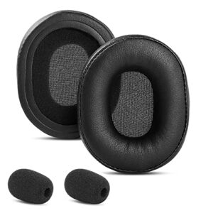 YunYiYi Thicken Ear Cushions Pillow Compatible with Sennheiser SC160/SC165/SC130/SC135 USB Headphone Memory Foam Replacement Earpads