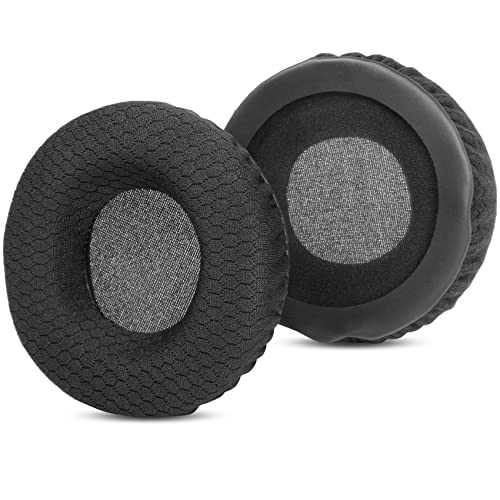 YunYiYi Upgrade Thicken Earpads Replacement Compatible with Creative Sound Blaster Jam/Jam V2 Wireless Bluetooth Headset Ear Cushions Parts (Black 2)