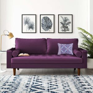 us pride furniture s5452（n-s5459(n) sofas, eggplant