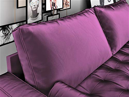 US Pride Furniture S5452（N-S5459(N) Sofas, Eggplant