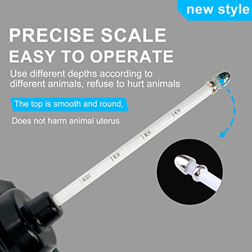 HUHKOUAE Progesterone Test for Dogs Machine, New Upgraded Style Dog Ovulation Detector Dog DNA Health Canine Ovulation Test Breeder Canine Tester for Dog Pregnancy Planning Mating Testing.