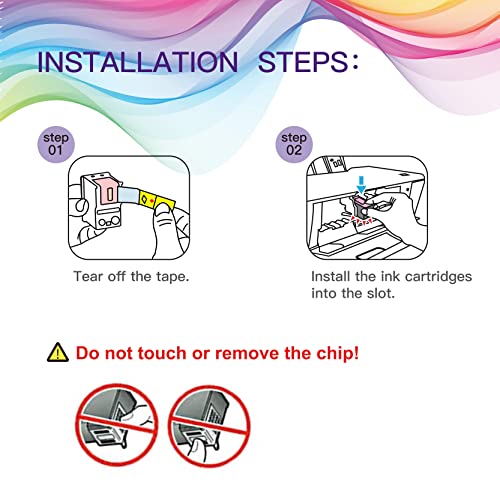 Ubinki 950 XL 951 XL Compatible Ink Cartridges Replacement for HP 950 951 XL Ink Cartridge Combo Pack to use with OfficeJet Pro 8600, 8610, 8615, 8620, 8625, 8100, 251DW, 276DW Printer, 4 Pack