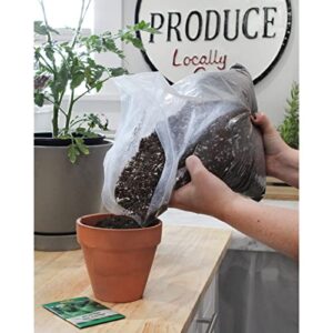 All Natural Seed Starting Mix (4 Quarts), Expert Grade Seed Starter Potting Mix, Start Herbs, Vegetables, and Other Grass