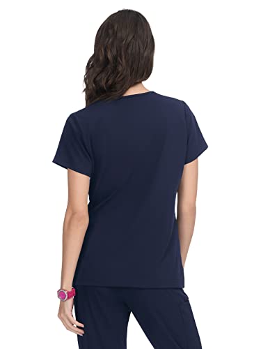 KOI French Bull F102 Women's Coco Scrub Top Navy 2XL