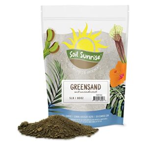 greensand soil amendment (5 pounds); special container gardening additive