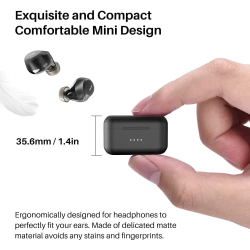 TOZO NC7 All-Function Hybrid Active Noise Cancelling Wireless Earbuds, Bluetooth 5.3 Headphones with Ultra Long 72H Playtime, in-Ear Detection, App Customization, Immersive Sound Deep Bass Headset