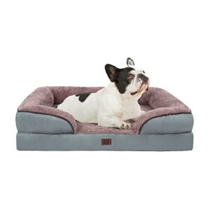 dog beds for medium dogs, dog sofa with removable washable cover & nonskid bottom, dog couch bed for medium, large dogs