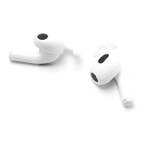 Yutoner Ear Hooks and Covers Accessories Compatible with Apple AirPods 1 & 2 3 or EarPods Headphones/Earphones/Earbuds (5 Pairs) (Clear)