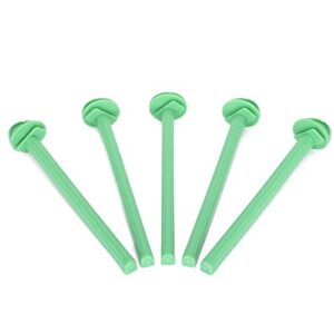 50Pcs Plastic Stand Perches Holders, 6.3in Bird Standing Stick Stand for Canary Finch Budgie Bird Cage