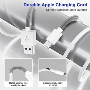 Long iPhone Charger Cord 10 ft, 2Pack [Apple MFi Certified] Lightning Cable 10 Foot Fast Charging Cord iPhone Charger 10 feet USB Cable for iPhone 14/13/12/11 Pro Max/Mini/XS MAX/XR/X/8/7/Plus/6 More