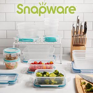 Snapware Total Solutions 28-Pc Plastic Food Storage Container Set, Pantry Organization and Storage, Meal Prep Containers