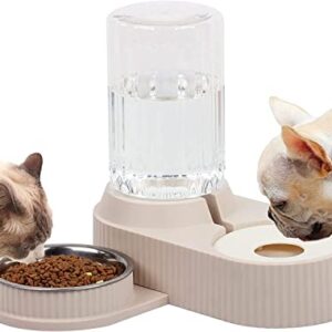 Fashion Fun Automatic Pet Feeder and Water Dispenser 60OZ/1.8L