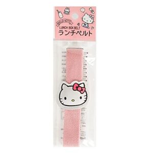 iquest sanrio hello kitty bento lunch boxes flat stretch belt pink