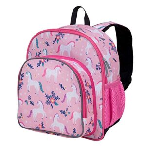 Wildkin 12 Inch Backpack Bundle with Insulated Lunch Bag (Magical Unicorns)