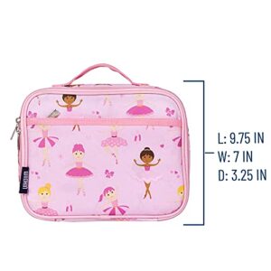 Wildkin 12 Inch Backpack Bundle with Insulated Lunch Box Bag (Ballerina)