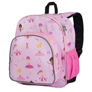 Wildkin 12 Inch Backpack Bundle with Insulated Lunch Box Bag (Ballerina)