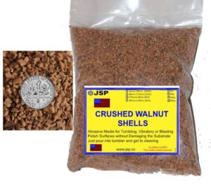 jsp crushed walnut shell .85-3.35mm 6/20 5 lbs
