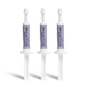 prn pharmacal petema - disposable single use enema for cats - rectally administered gel containing lubricant, laxative & stool softener - with glycerin & sorbic acid - 6 ml syringe - 3 pcs