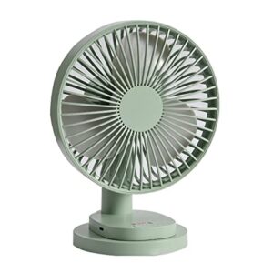 xunion portable desktop fan oscillating fan four speeds cooling fan strong wind quiet operation work fan for home bedroom office des