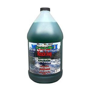 miracle ii regular soap gallon, green