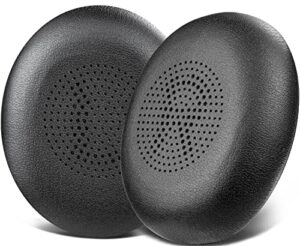 soulwit earpads replacement for jabra evolve2 65 (65ms 65uc usb)/evolve2 40 (40uc 40ms usb)/elite 45h on-ear wireless headset, ear pads cushions with softer protein leather