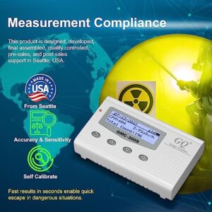 GQ GMC-300S Digital Nuclear Radiation Detector Monitor Meter Geiger Counter Radiation Dosimeter